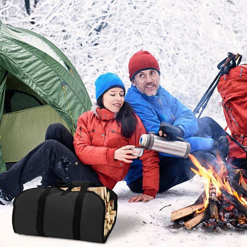 Canvas Firewood Log carrier
