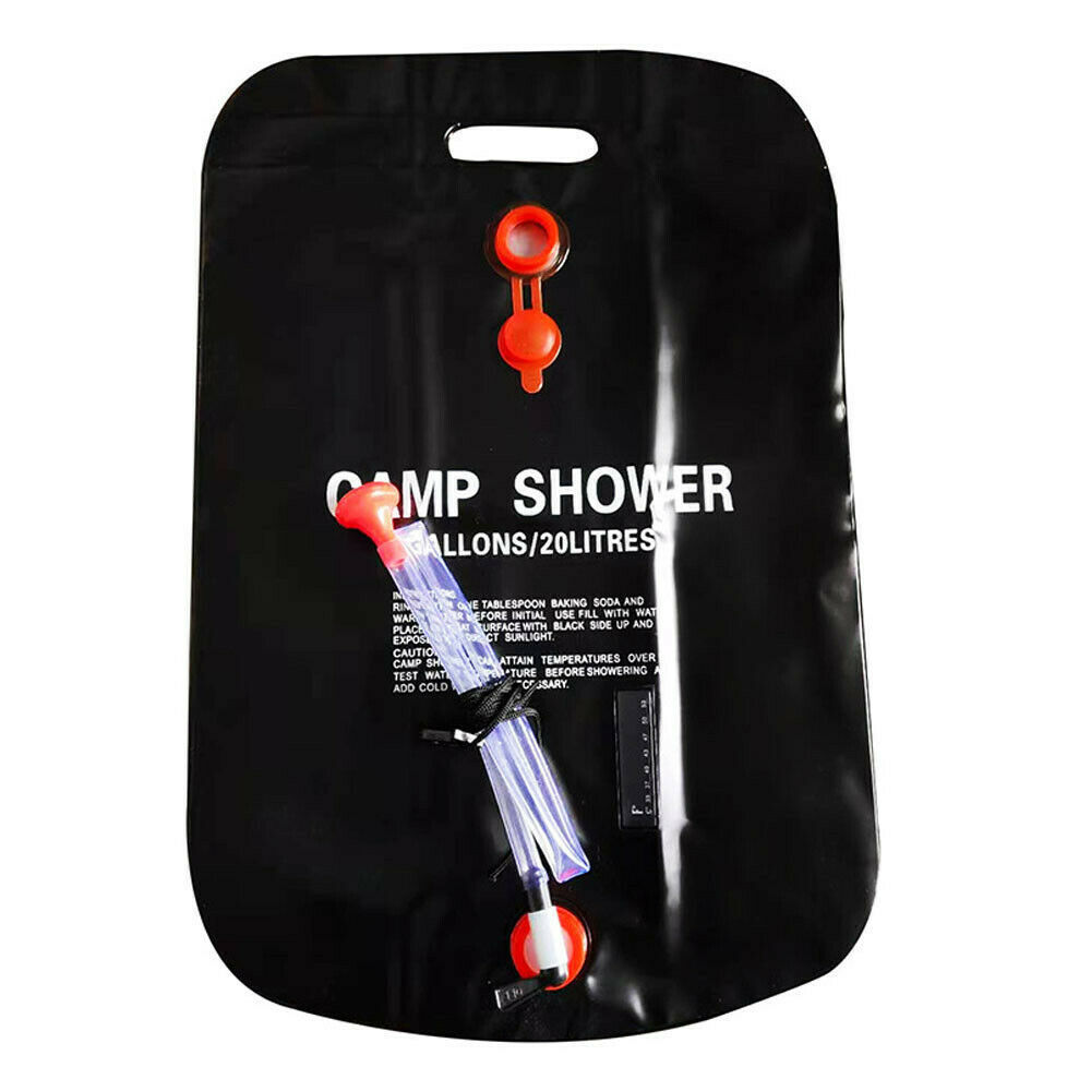 20L Camping Shower bag that is Portable and Compact also Sun Heating