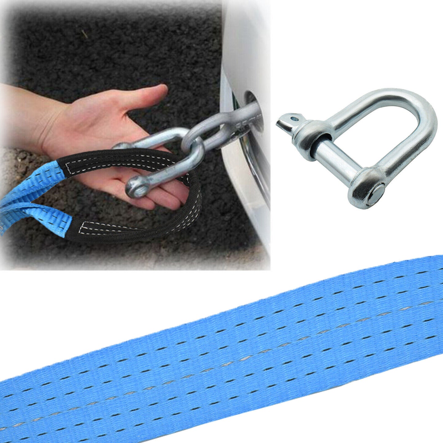 5M Heavy Duty Towing Strap