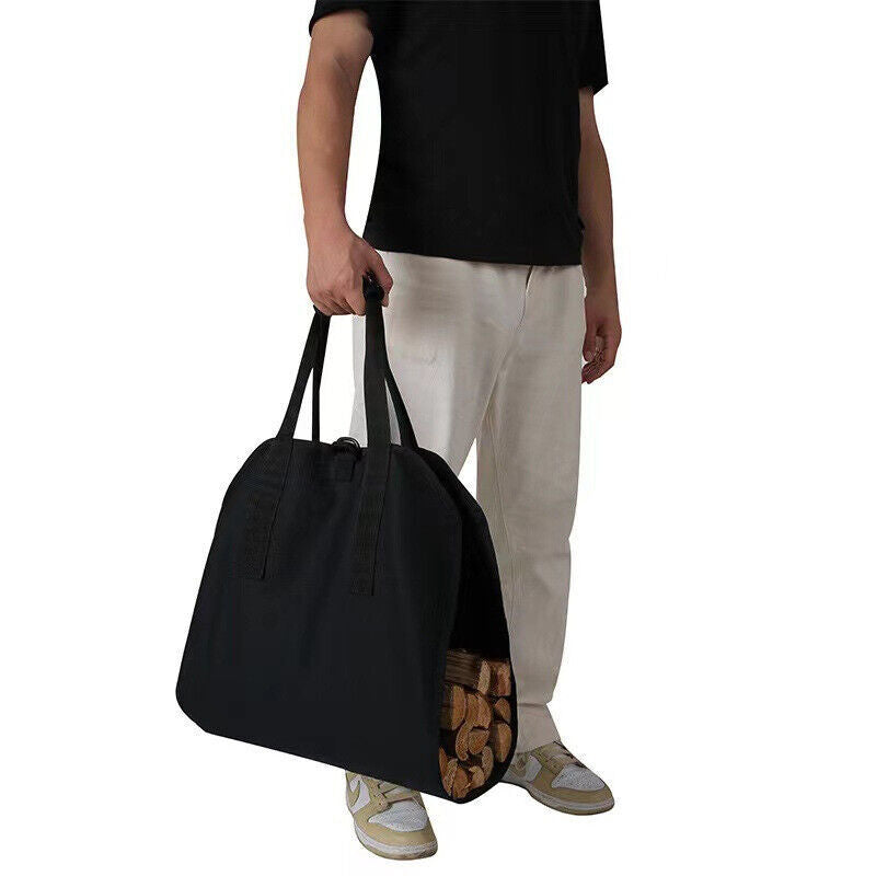 Canvas Firewood Log carrier