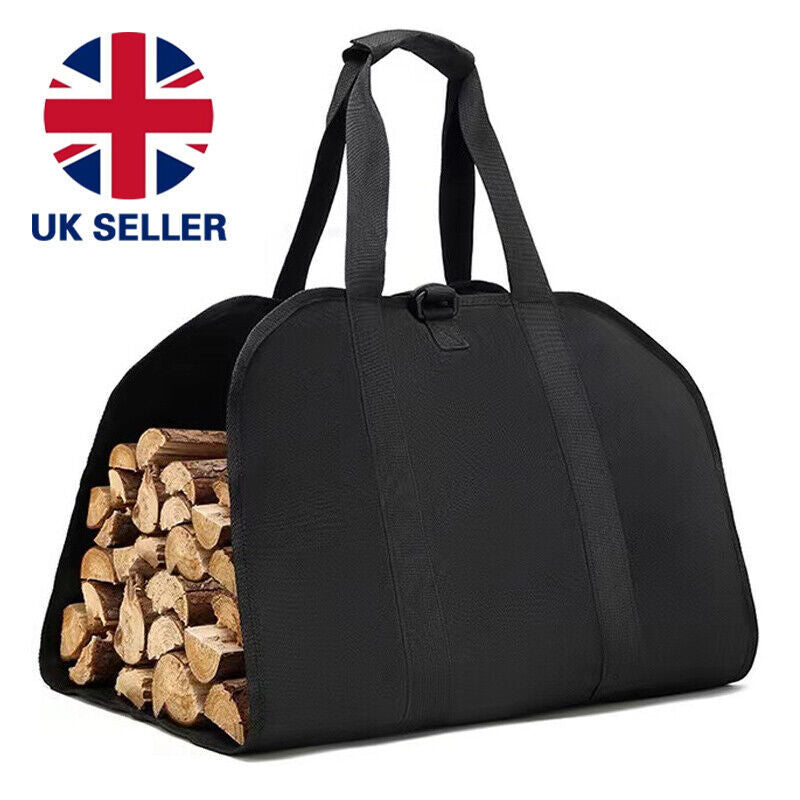 Canvas Firewood Log carrier