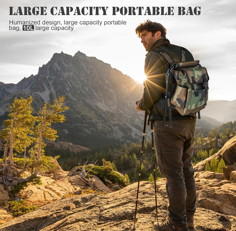 2in1 Backpack that turns into a Foldable Stool