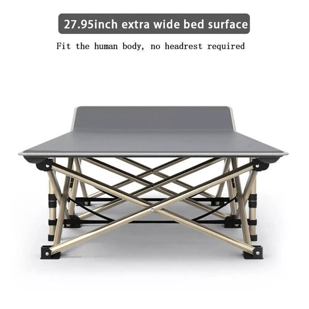 Heavy Duty and lightweight Single Folding Bed With Bag